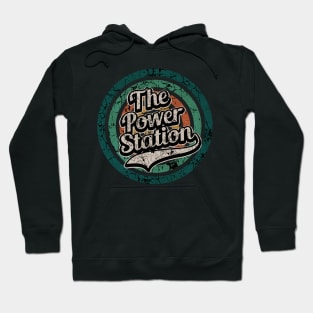 The Power Station // Retro Circle Crack Vintage Hoodie